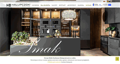 Desktop Screenshot of meble-halupczok.pl