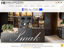 Tablet Screenshot of meble-halupczok.pl